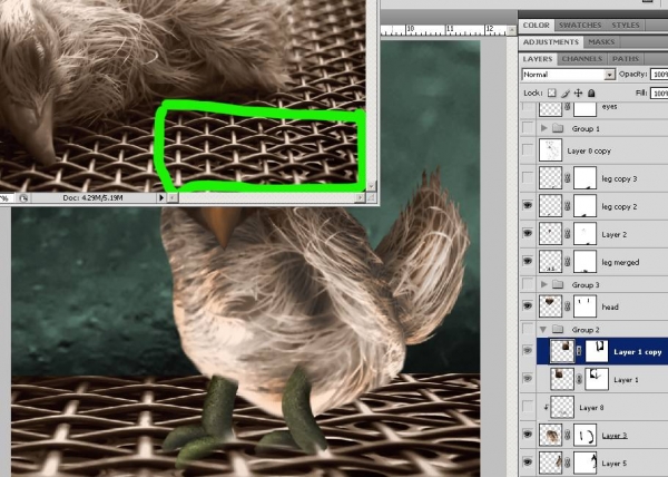 Creation of Walking: Step 5